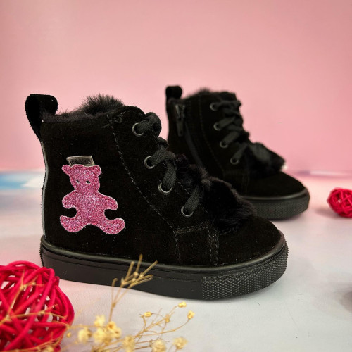 Демисезонные ботинки Bartek утепленные для девочки - 11570013